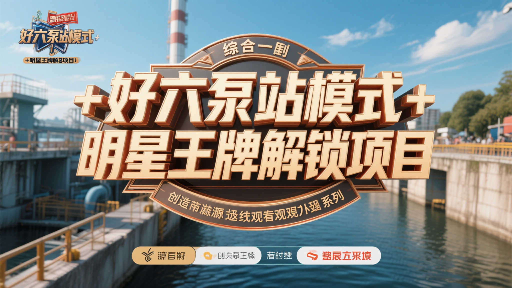 综合来看，“好六泵站模式+明星王牌解锁项目”无疑具