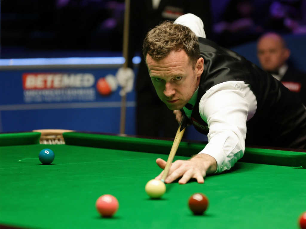 墨菲以10-4完胜威尔斯,顺利挺进斯诺克世锦赛16强 墨菲以10-4完胜威尔斯,顺利挺进斯诺克世锦赛16强